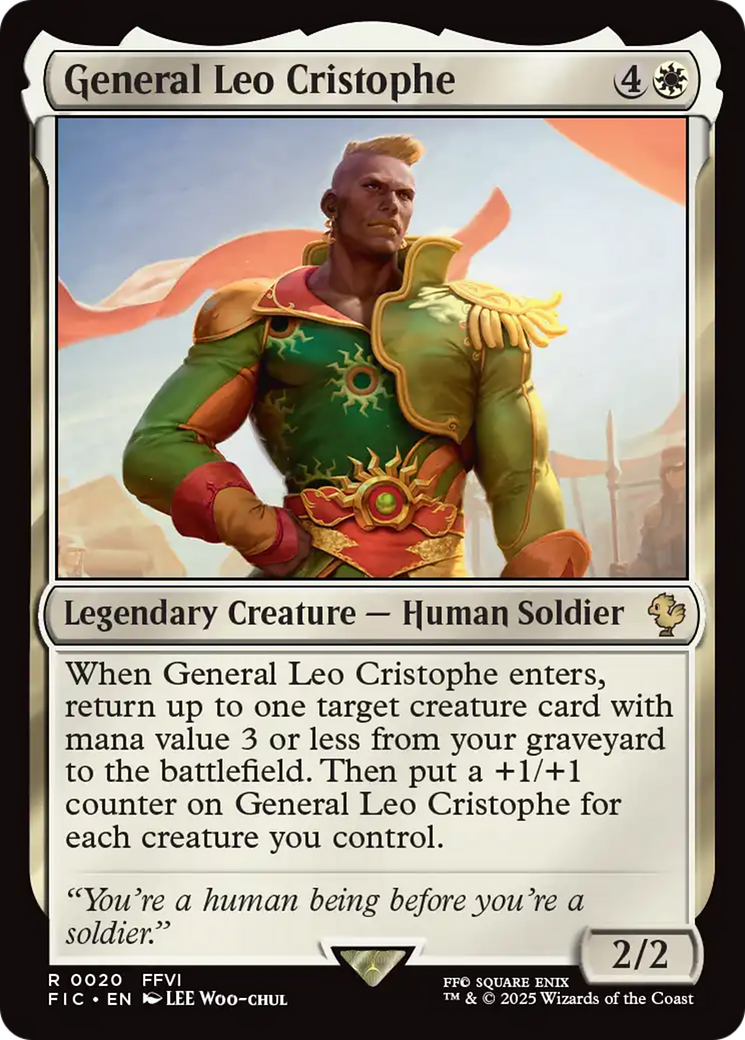 General Leo Cristophe [FINAL FANTASY Commander] | Magic Magpie