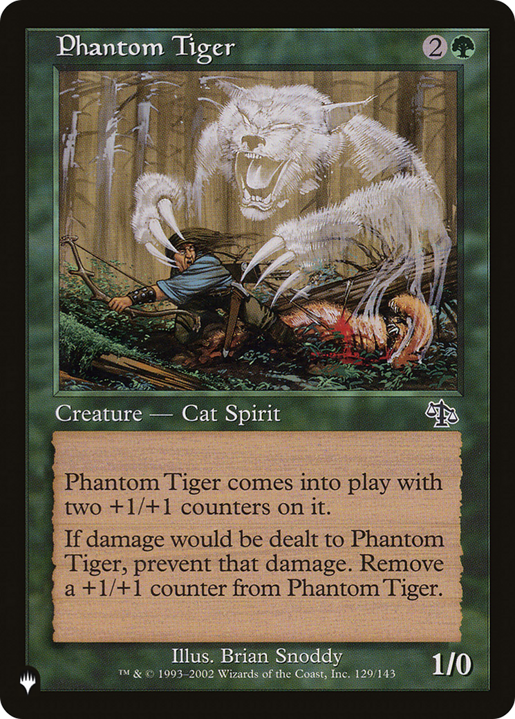 Phantom Tiger [The List] | Magic Magpie