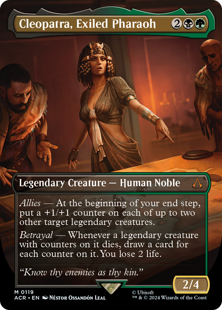 Cleopatra, Exiled Pharaoh (Borderless) [Assassin's Creed] | Magic Magpie