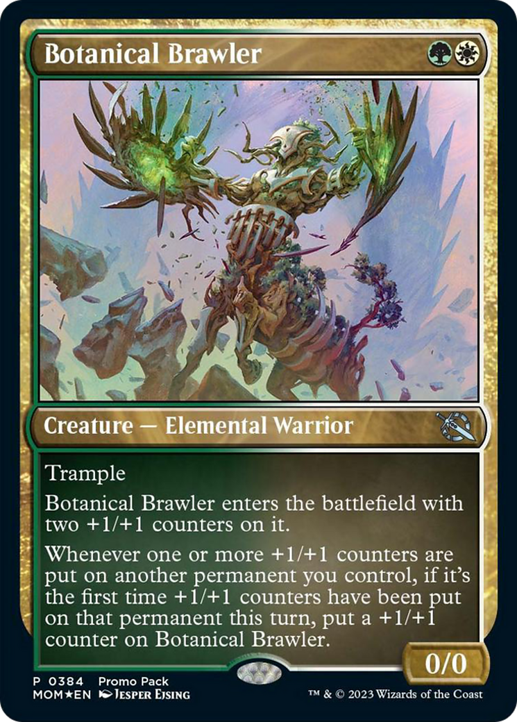 Botanical Brawler (Promo Pack) [March of the Machine Promos] | Magic Magpie