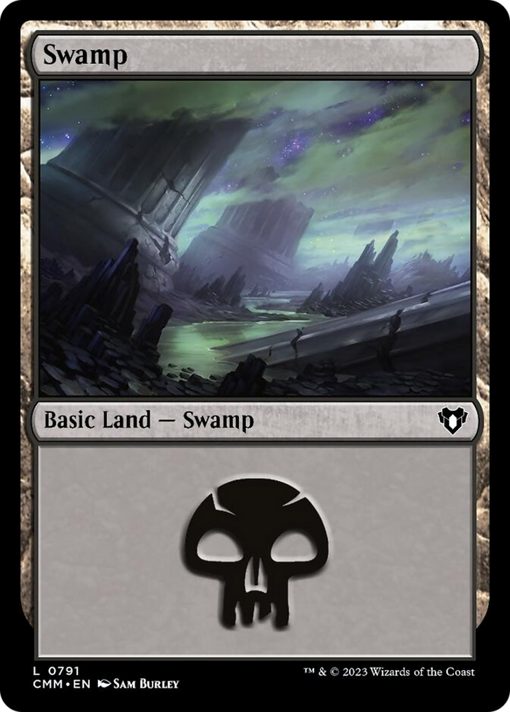 Swamp (791) [Commander Masters] | Magic Magpie