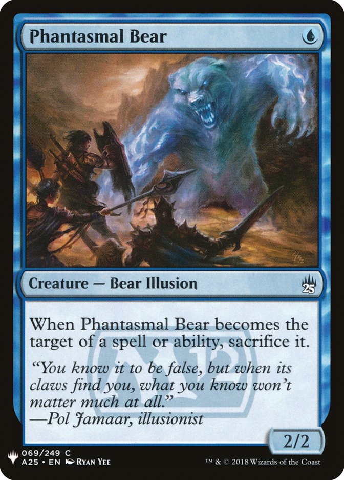 Phantasmal Bear [Mystery Booster] | Magic Magpie