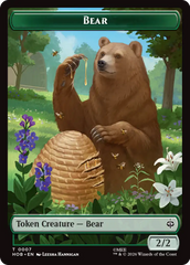 Stone Boulder // Bear Double-Sided Token [The Hobbit Tokens] | Magic Magpie