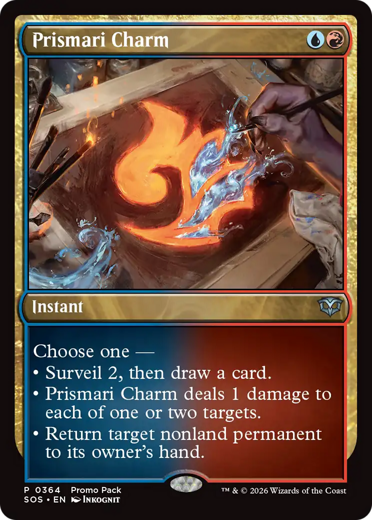 Prismari Charm [Secrets of Strixhaven Promos] | Magic Magpie
