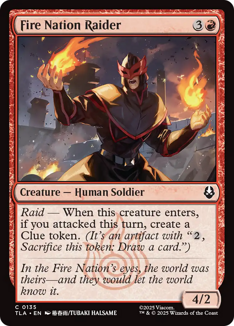 Fire Nation Raider [Avatar: The Last Airbender] | Magic Magpie