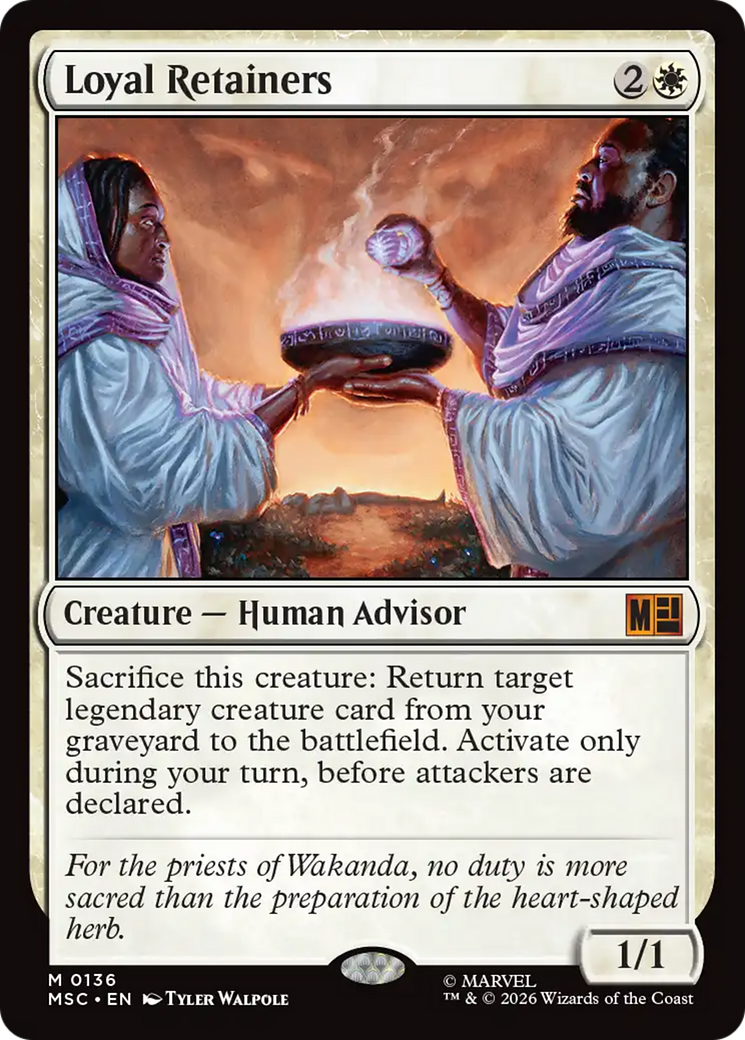 Loyal Retainers [Marvel Super Heroes Commander] | Magic Magpie