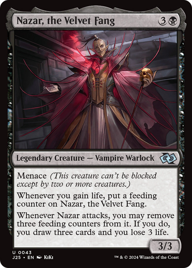 Nazar, the Velvet Fang (Anime) [Foundations Jumpstart] | Magic Magpie