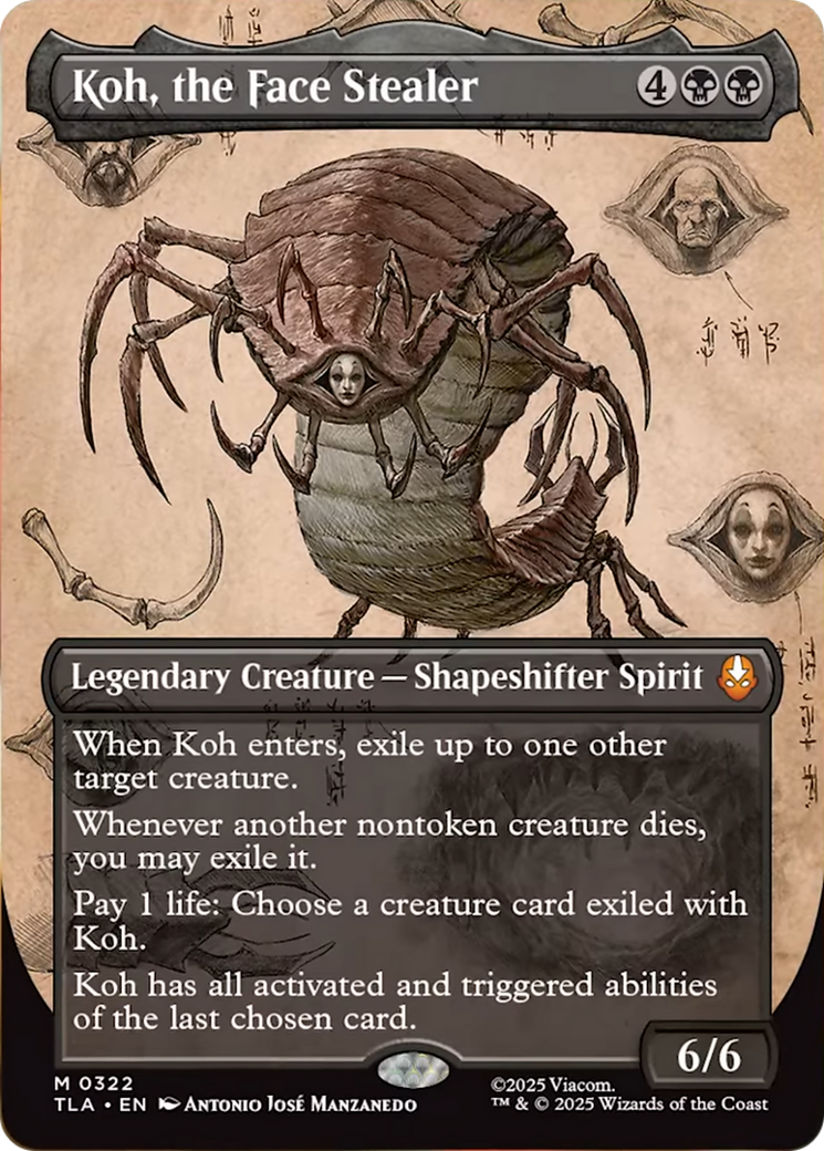 Koh, the Face Stealer (Borderless) [Avatar: The Last Airbender] | Magic Magpie