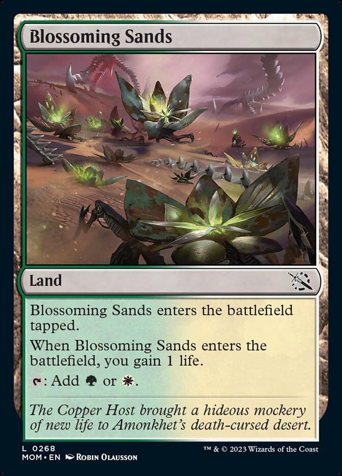 Blossoming Sands [March of the Machine] | Magic Magpie