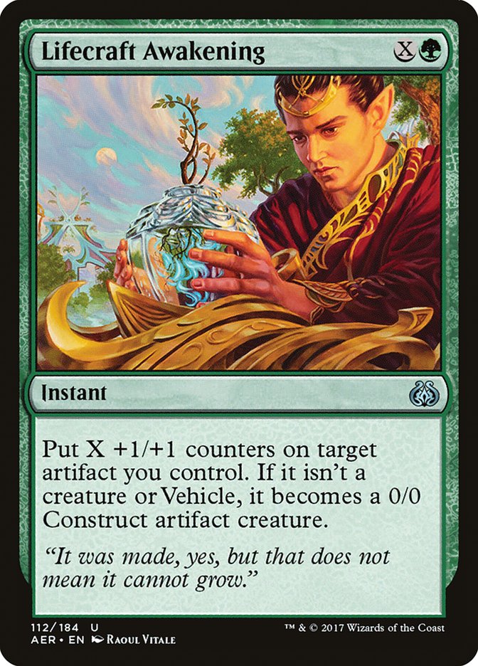 Lifecraft Awakening [Aether Revolt] | Magic Magpie