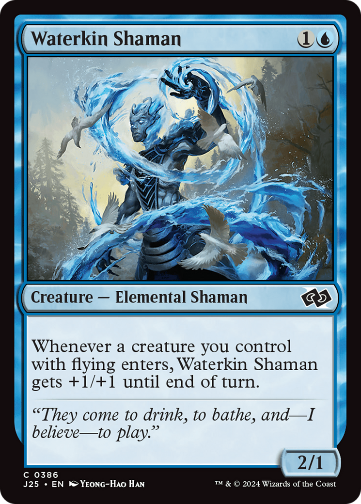 Waterkin Shaman [Foundations Jumpstart] | Magic Magpie