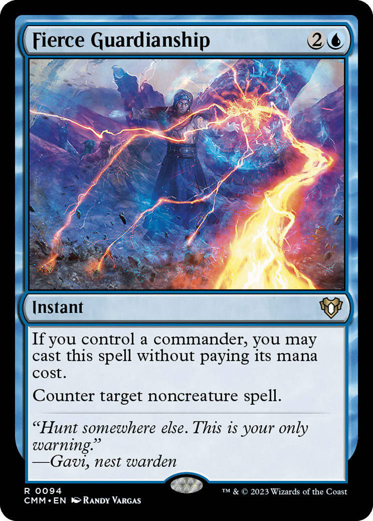 Fierce Guardianship [Commander Masters] | Magic Magpie