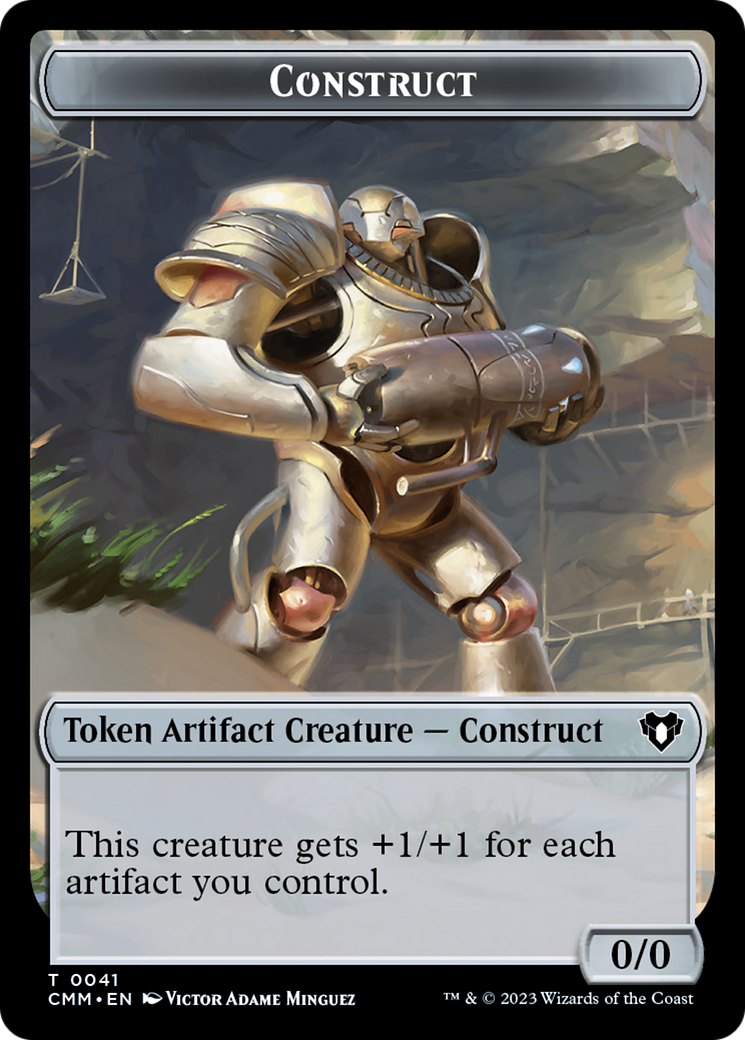 Construct Token (41) [Commander Masters Tokens] | Magic Magpie