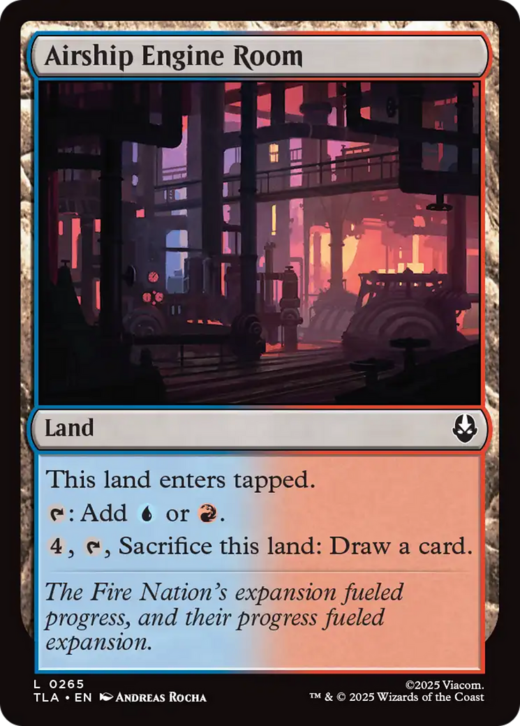 Airship Engine Room [Avatar: The Last Airbender] | Magic Magpie