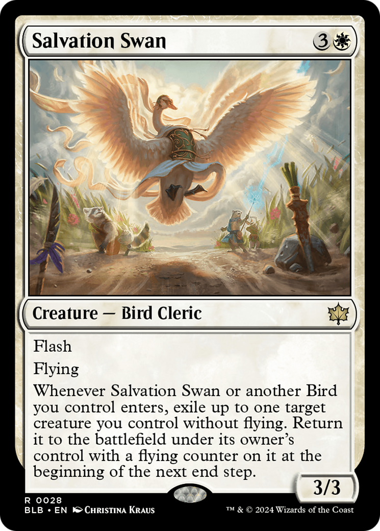 Salvation Swan [Bloomburrow] | Magic Magpie