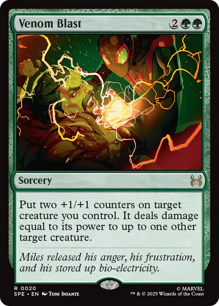 Venom Blast [Marvel's Spider-Man: Eternal-Legal] | Magic Magpie
