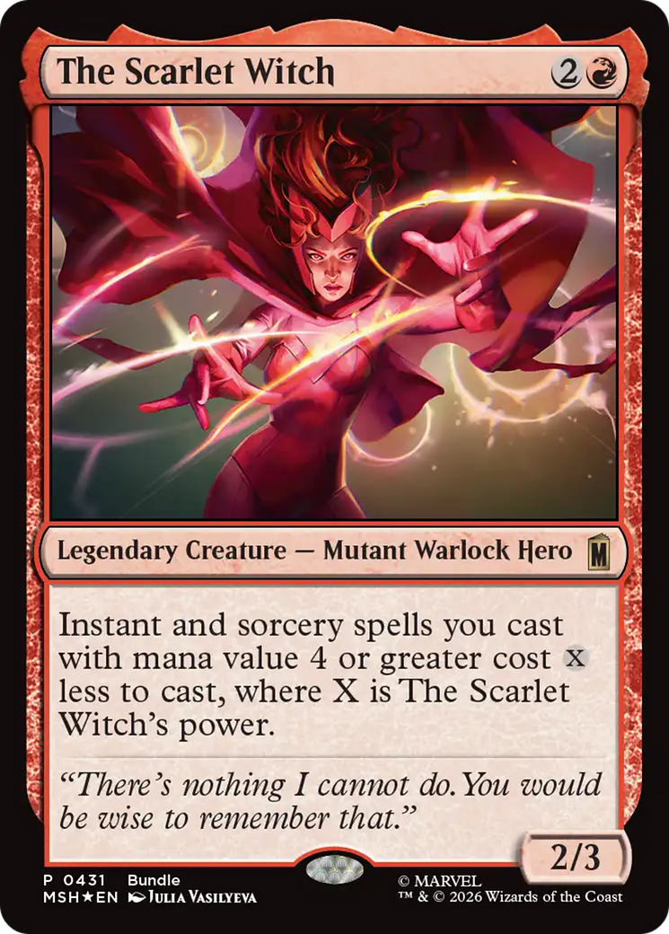 The Scarlet Witch (Bundle) [Marvel Super Heroes Promos] | Magic Magpie