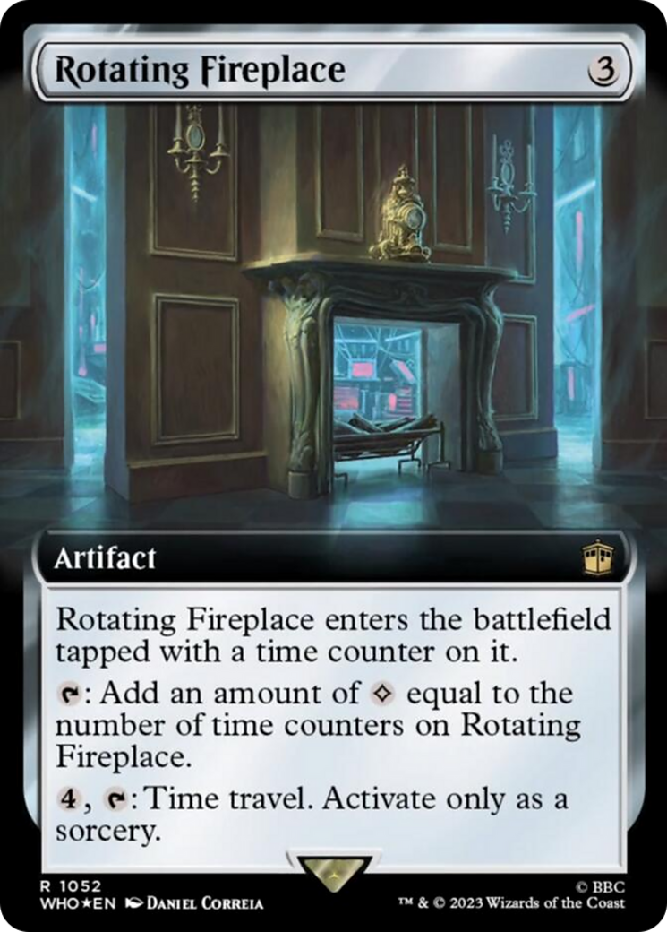 Rotating Fireplace (Extended Art) (Surge Foil) [Doctor Who] | Magic Magpie