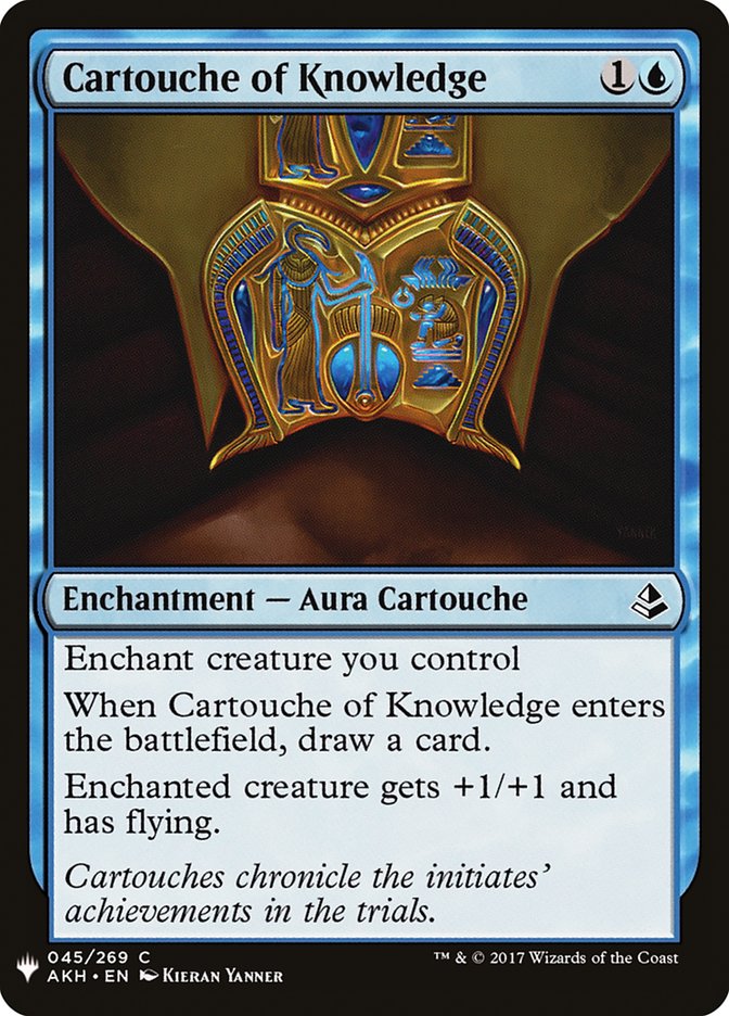 Cartouche of Knowledge [Mystery Booster] | Magic Magpie