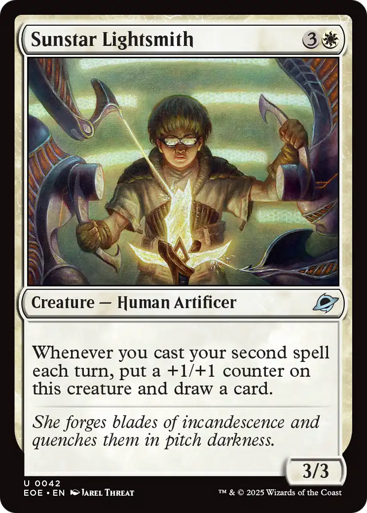 Sunstar Lightsmith [Edge of Eternities] | Magic Magpie