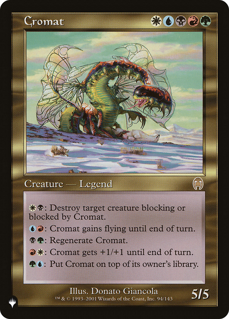 Cromat [The List] | Magic Magpie