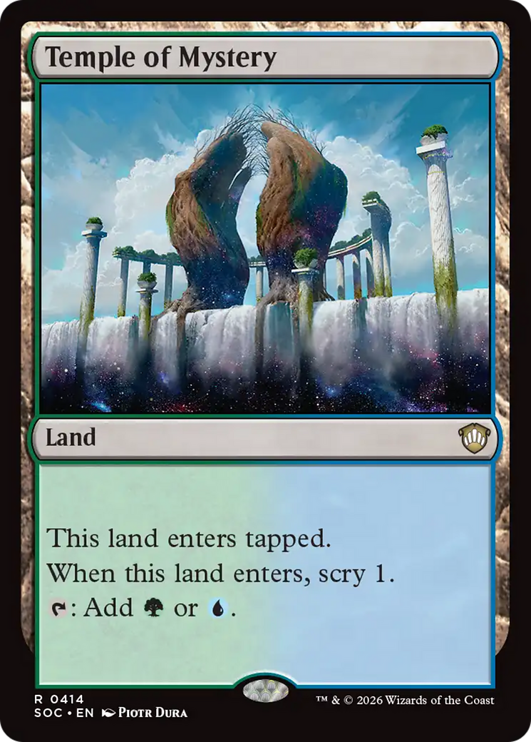 Temple of Mystery [Secrets of Strixhaven Commander] | Magic Magpie