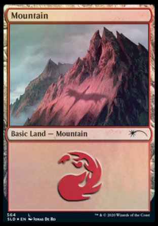 Mountain (Dragons) (564) [Secret Lair Drop Promos] | Magic Magpie