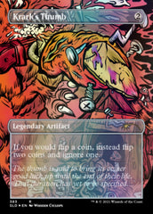 Krark's Thumb // Krark's Thumb (Borderless) [Secret Lair Drop Series] | Magic Magpie