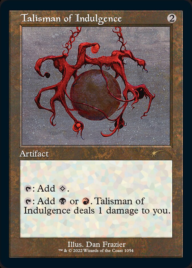 Talisman of Indulgence (Foil Etched) [Secret Lair Drop Series] | Magic Magpie