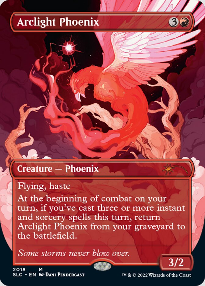 Arclight Phoenix (Borderless) [Secret Lair Countdown Kit] | Magic Magpie