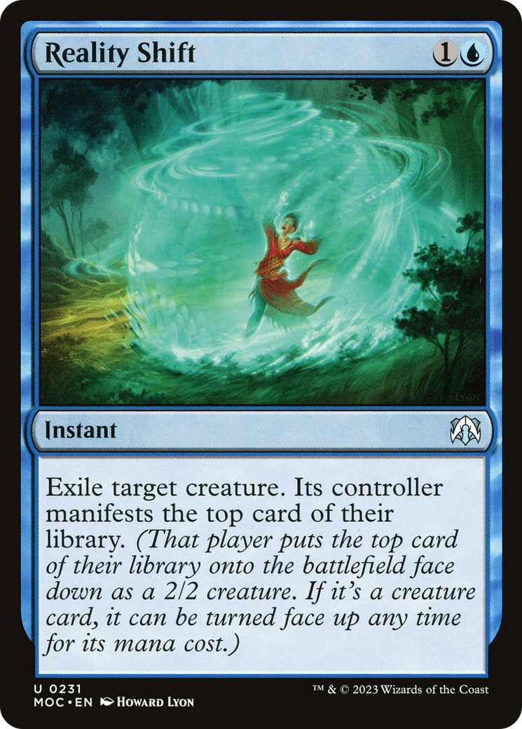 Reality Shift [March of the Machine Commander] | Magic Magpie