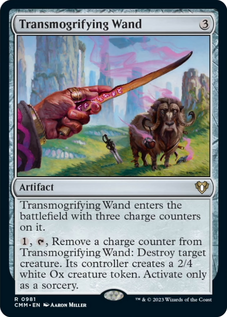 Transmogrifying Wand [Commander Masters] | Magic Magpie