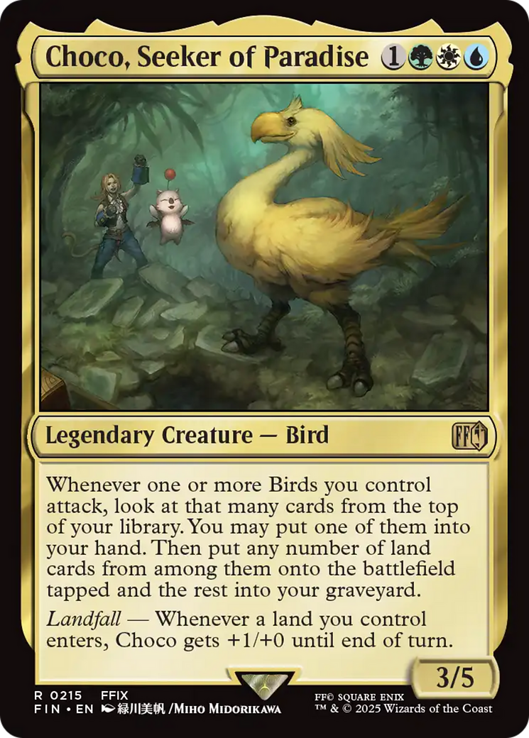 Choco, Seeker of Paradise [FINAL FANTASY] | Magic Magpie