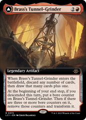 Brass's Tunnel-Grinder // Tecutlan, The Searing Rift (Extended Art) [The Lost Caverns of Ixalan] | Magic Magpie