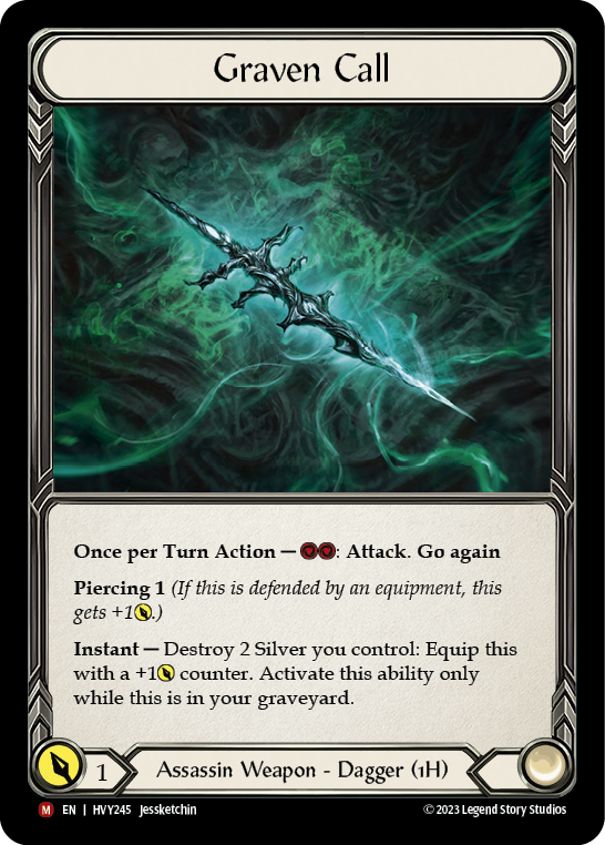 Graven Call [HVY245] (Heavy Hitters)  Cold Foil | Magic Magpie