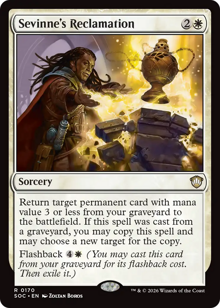 Sevinne's Reclamation [Secrets of Strixhaven Commander] | Magic Magpie