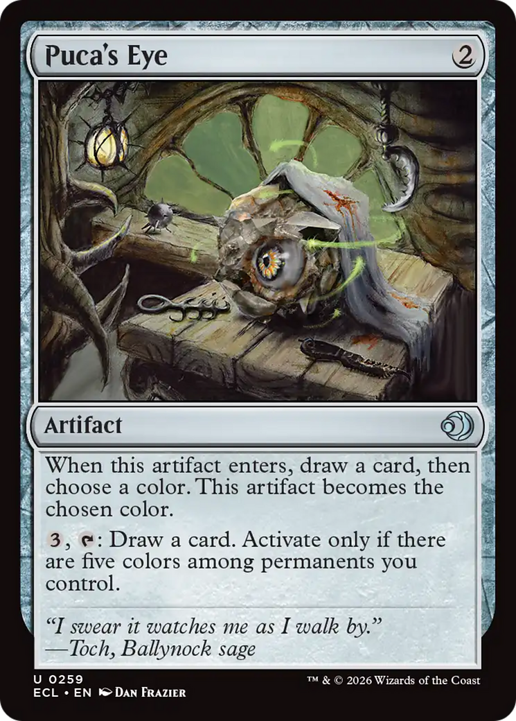Puca's Eye [Lorwyn Eclipsed] | Magic Magpie
