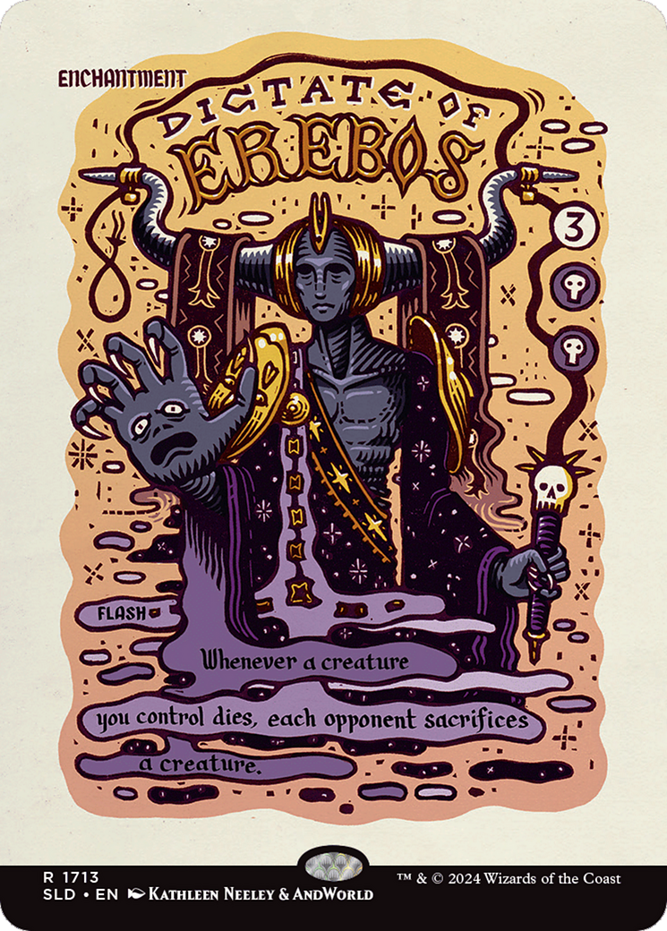 Dictate of Erebos [Secret Lair Drop Series] | Magic Magpie