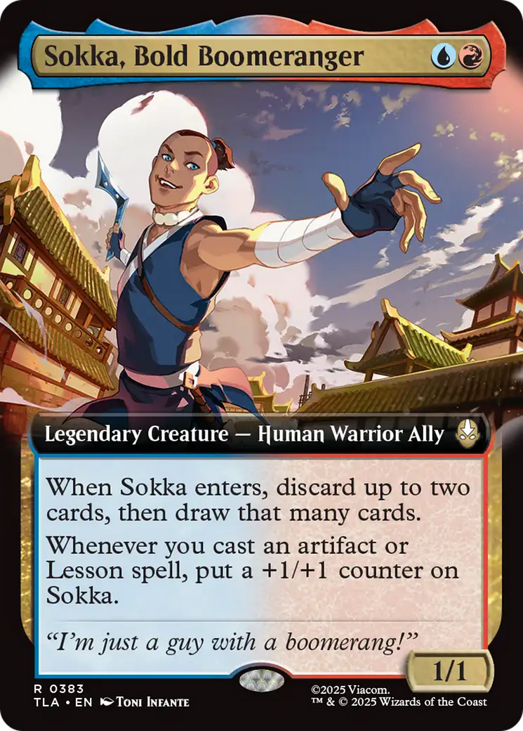 Sokka, Bold Boomeranger (Extended Art) [Avatar: The Last Airbender] | Magic Magpie