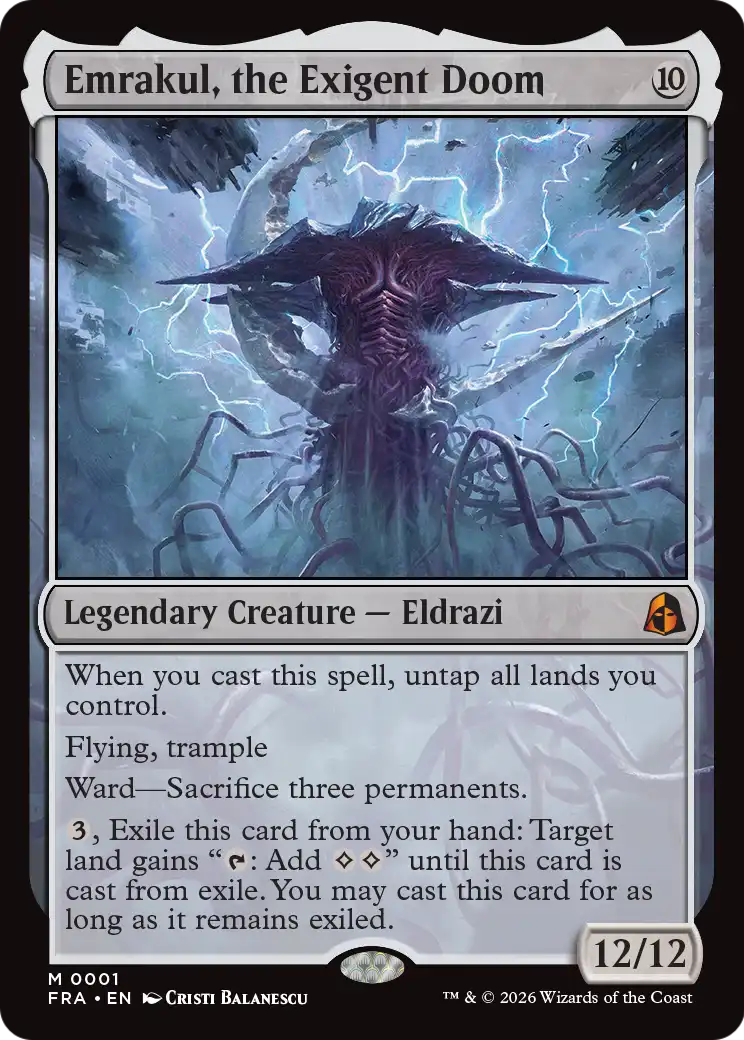 Emrakul, the Exigent Doom [Reality Fracture] | Magic Magpie
