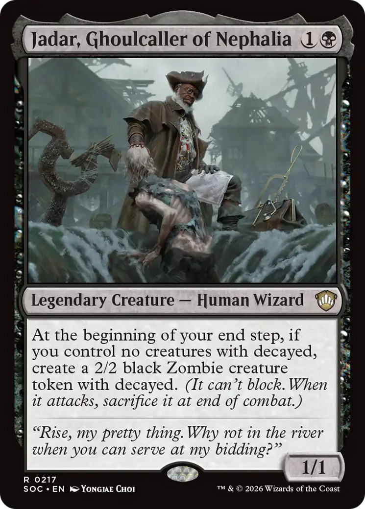 Jadar, Ghoulcaller of Nephalia [Secrets of Strixhaven Commander] | Magic Magpie
