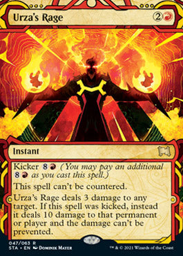 Urza's Rage (Foil Etched) [Strixhaven: Mystical Archive] | Magic Magpie