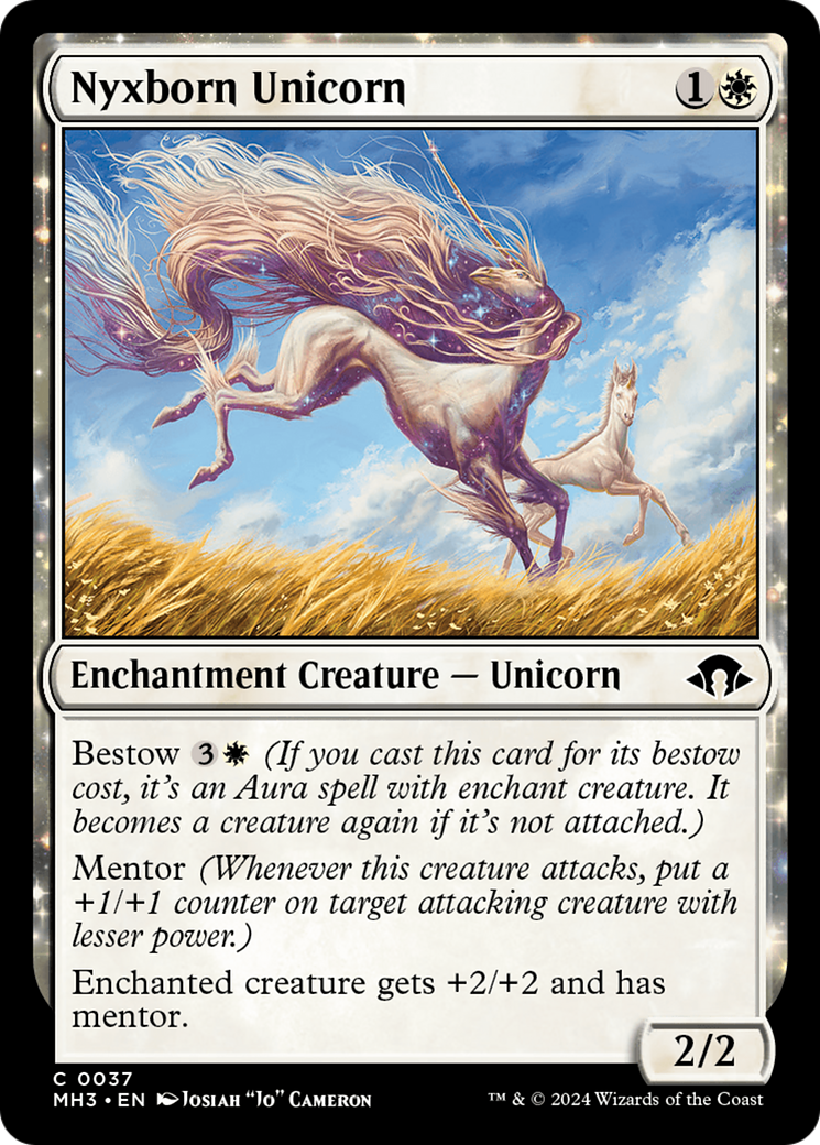 Nyxborn Unicorn [Modern Horizons 3] | Magic Magpie