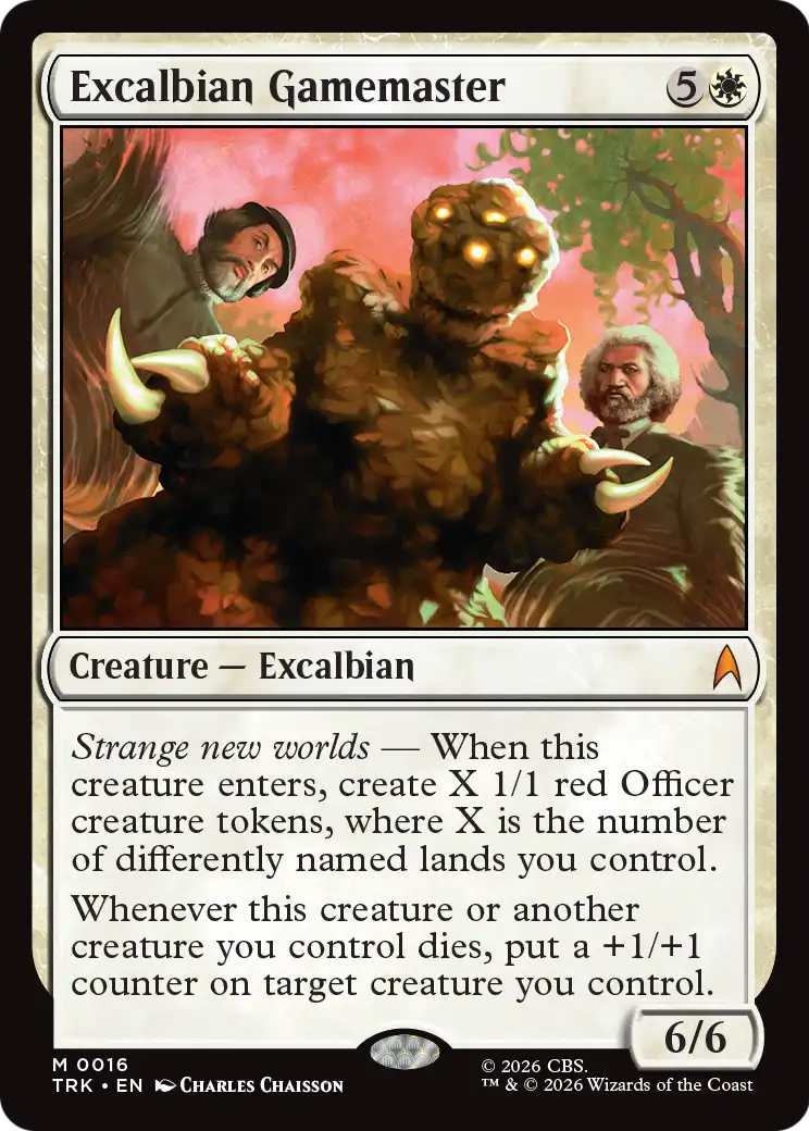 Excalbian Gamemaster [Star Trek] | Magic Magpie