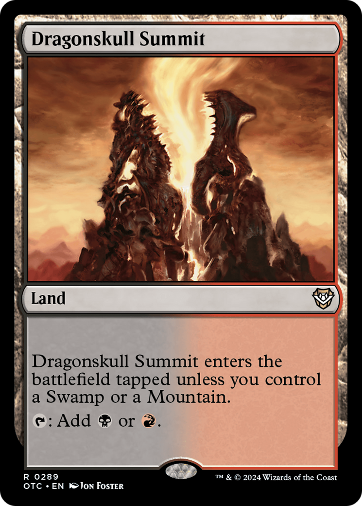 Dragonskull Summit [Outlaws of Thunder Junction Commander] | Magic Magpie