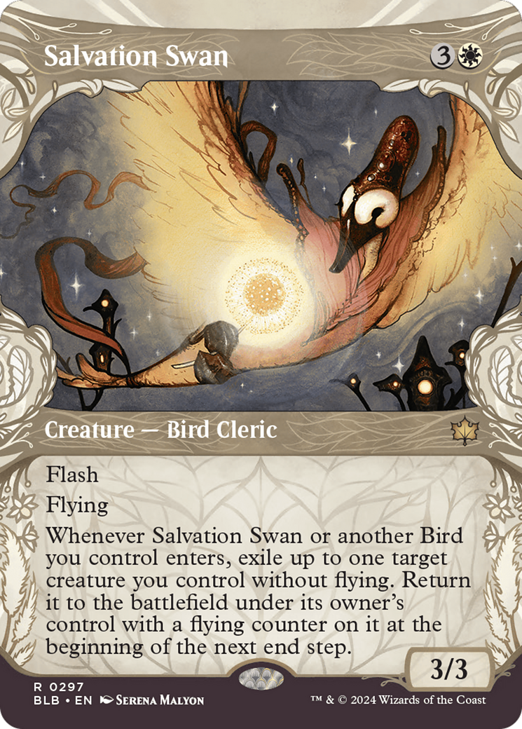 Salvation Swan (Showcase) [Bloomburrow] | Magic Magpie