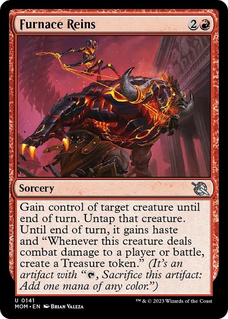 Furnace Reins [March of the Machine] | Magic Magpie