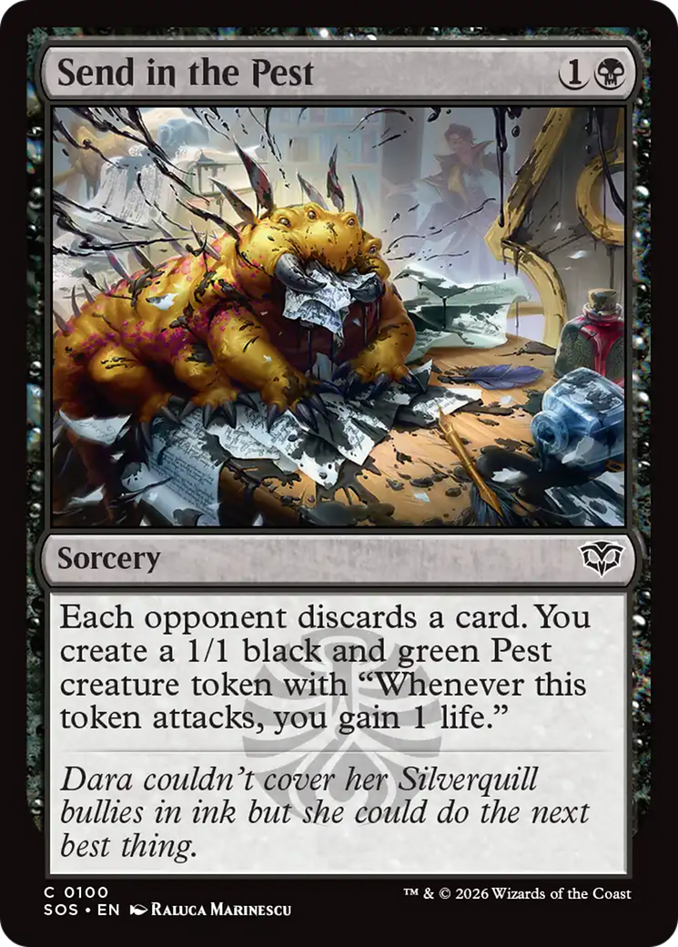 Send in the Pest [Secrets of Strixhaven] | Magic Magpie