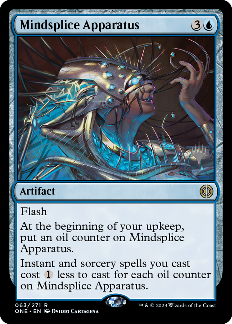 Mindsplice Apparatus (Promo Pack) [Phyrexia: All Will Be One Promos] | Magic Magpie