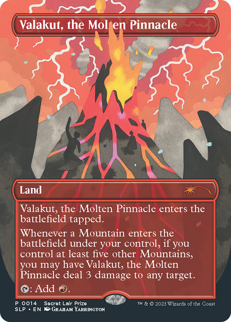 Valakut, the Molten Pinnacle [Secret Lair Showdown] | Magic Magpie